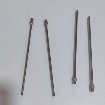 سوزن سرنگ عطر سازی=(سوزن نوک گرد مطابق تصویر)