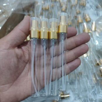 شیشه عطر10میل تستر والف فلزی