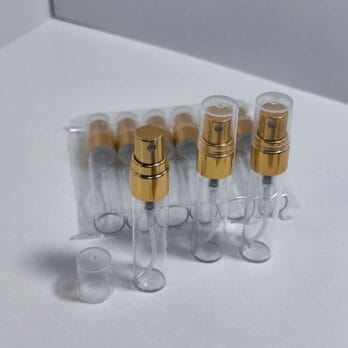 شیشه عطر5میل تستر والف فلزی