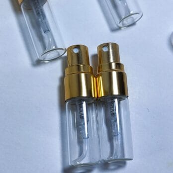 شیشه عطر3میل تستر والف فلزی