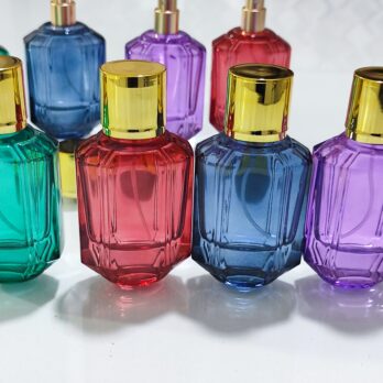 شیشه عطر ۵۰میل رنگی